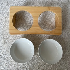 ペット 餌皿　ご飯皿の画像