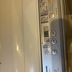 [新規問い合わせ締め切りました]洗濯機　Panasonic　の画像