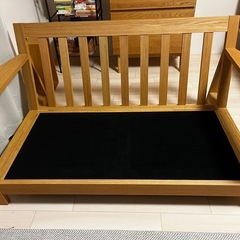 無印良品ソファ2シーターベージュ
　　　の画像