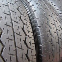 ホンダバモス純正ホイール＋ダンロップ145R12カーゴタイヤ4本セットの画像
