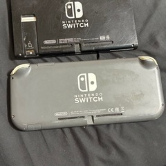 ニンテンドーSwitchとSwitchライトジャンク品の画像