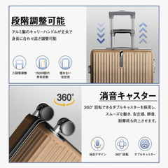 【新品・未使用】スーツケース✈️の画像