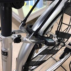 【ジャングルジャングル岩出店】【B112】自転車 タケダサンギョウ シルバー 26インチ ※変速無し※ 中古 自転車 和歌山 岩出市 紀の川市 海南市の画像