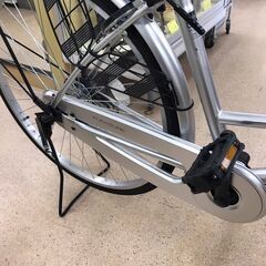 【ジャングルジャングル岩出店】【B112】自転車 タケダサンギョウ シルバー 26インチ ※変速無し※ 中古 自転車 和歌山 岩出市 紀の川市 海南市の画像