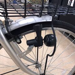 【ジャングルジャングル岩出店】【B112】自転車 タケダサンギョウ シルバー 26インチ ※変速無し※ 中古 自転車 和歌山 岩出市 紀の川市 海南市の画像