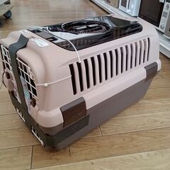 ★ジモティ割あり★ リッチェル キャンピングキャリーダブルドアM 未使用品ダークブラウン H375×D55.5×W40.5 クリーニング済み TK6494TKKAGU の画像