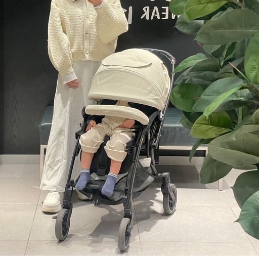 pigeon ベビーカー　ランフィRB2　アイボリー