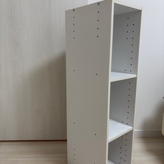 カラーボックス　ホワイトの画像