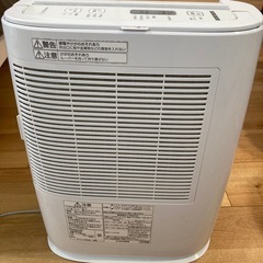 Panasonic 衣類乾燥除湿機　ジャンクの画像