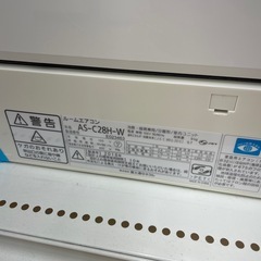 ★リユースのサカイ幸手店★SJ10523★FUJITSU エアコン　18年製　2.8kw　クリーニング済み の画像