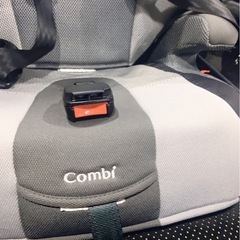 【美品】ジョイトリップ エアスルー GG NBW GC後継機 プレミアムエアーグレー コンビ Combi チャイルドシート ジュニアシート の画像