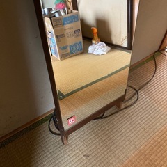 鏡面割れなどなし　姿見　高さ120cmの画像