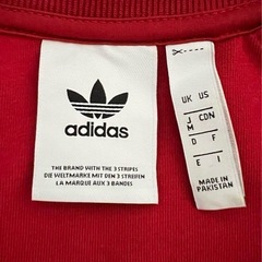 美品　adidas originals オリジナル　トラックジャケット 赤 Mの画像