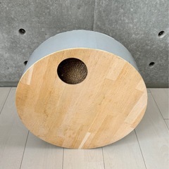 ★9/13(土)・9/14(日)限定【お譲りします】ペット用品 猫 猫用爪研ぎ 猫壱　バリバリボウルの画像