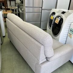 【リサイクルショップ ピカソ 小松原】🛋️✨約185cm2023年製 ニトリ 3S SOFA MK02 KDMOLGY（グレー）✨★6368★の画像