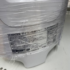 ★リユースのサカイ幸手店★SJ10526★YAMAZEN 炊飯器　24年製　3合　クリーニング済み の画像