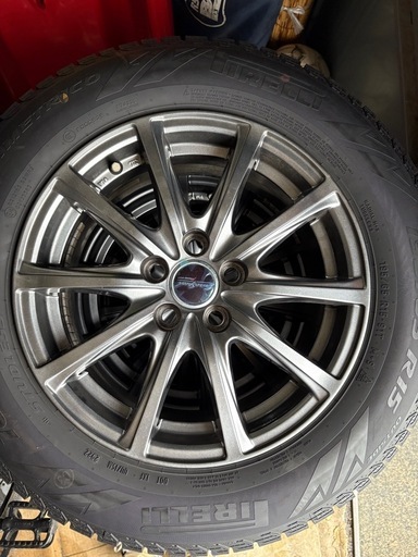 195/65R15スタットレスタイヤホイールセッ
ト