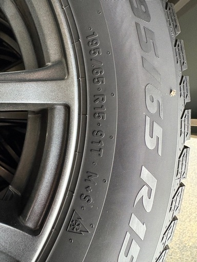 195/65R15スタットレスタイヤホイールセッ
ト