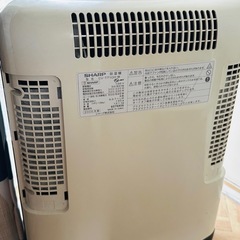 sharp 除湿機の画像