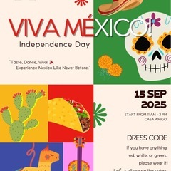 Viva México Cabrones!  メキシコ独立記念日スペシャルイベント - パーティー