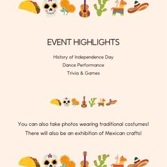 Viva México Cabrones!  メキシコ独立記念日スペシャルイベント − 秋田県