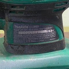 ※ 仕上げサンダ　makita マキタ　M931 動作品の画像