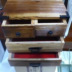 [未使用品]秋田杉 整理タンス【モノ市場東海店】147の画像