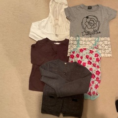 120cm 女の子　子供服の画像