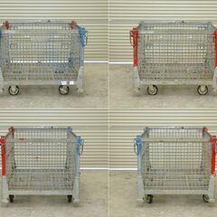 ≪yt2039ジ≫ テイモー 吊りパレット キャスター付 現状品② 1012HPC 1000x1200x973 700kg 中古/メッシュパレット 70904-02の画像