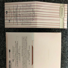 ✨無料✨ ◎新品◎ KOSE コーセー　サンプル 14つ ＆◎美品◎ バッグ　Roberta di Camerino ロベルタ ディ カメリーノ ♪ エナメル♪赤　の画像