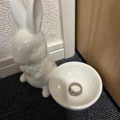 うさぎのインテリアの画像