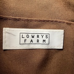 k2509-162 LOWRYS FARM ショルダー バッグ ブラウン もこもこ 汚れ有り の画像