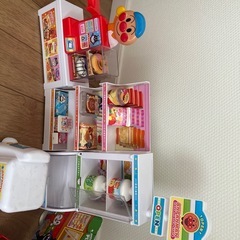 アンパンマン　おもちゃ　コンビニ　ピザ屋さんの画像