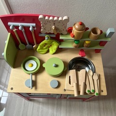 Janod 木製キッズビストロキッチンの画像