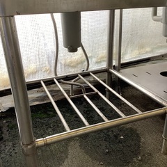 一槽シンク W60cm 管1250913BK (ベストバイ 静岡県袋井市)の画像