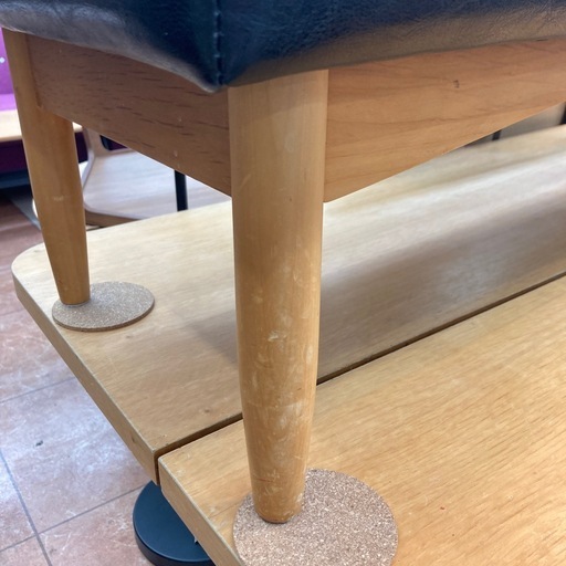 ♠️レトロ♠️unico/ウニコ♠️WYTHE/ワイス♠️ベンチチェア♠️廃盤