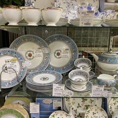 愛品倶楽部柏店】WEDGWOOD ウェッジウッド フロレンティーン ターコイズ プレートの画像