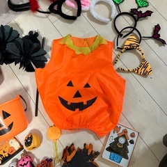 ハロウィングッズ 37点 子供 パーティー イベント Halloween ハロウィンの画像