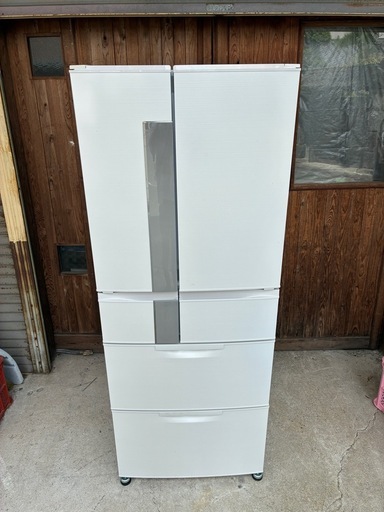 三菱 大型冷蔵庫 475L 冷凍冷蔵庫 MR-JX48LX 6ドア 2014年製