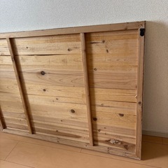 オール木製アートパネル　大きい　木のアート　ポスターの画像
