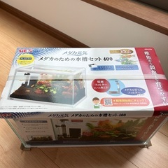 めだかのための水槽の画像