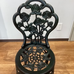 ガーデンテーブルセット【町田市再生家具】251712の画像