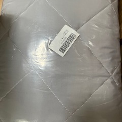 未使用敷きパッド 夏用 シングル 冷感 QMax0.4以上 吸湿通気 ひんやりの画像
