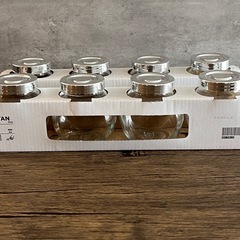 IKEA イケア RAJTAN スパイス瓶 8 ピースの画像