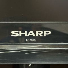 SHARP LC-19K5TV⓶
の画像