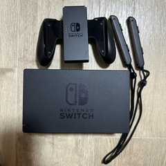 Nintendo Switch ニンテンドースイッチ　アクセサリー付き　グレーの画像