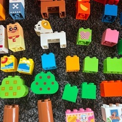 アンパンマン、バイキンマンブロックの画像