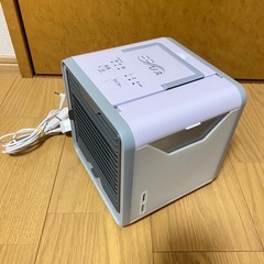 ここひえ　卓上冷風扇　扇風機の画像