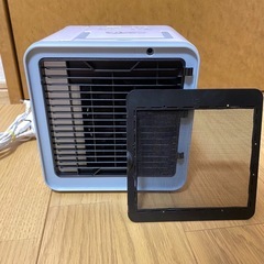 ここひえ　卓上冷風扇　扇風機の画像
