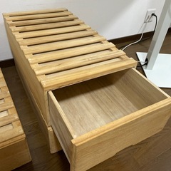 木製衣装ケ-ス桐３個の画像